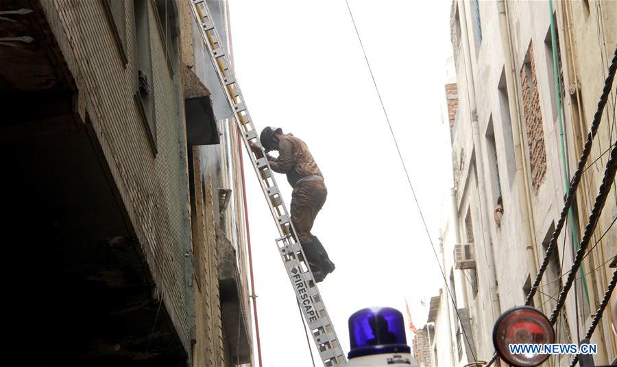 INDIA-NEW DELHI-FIRE