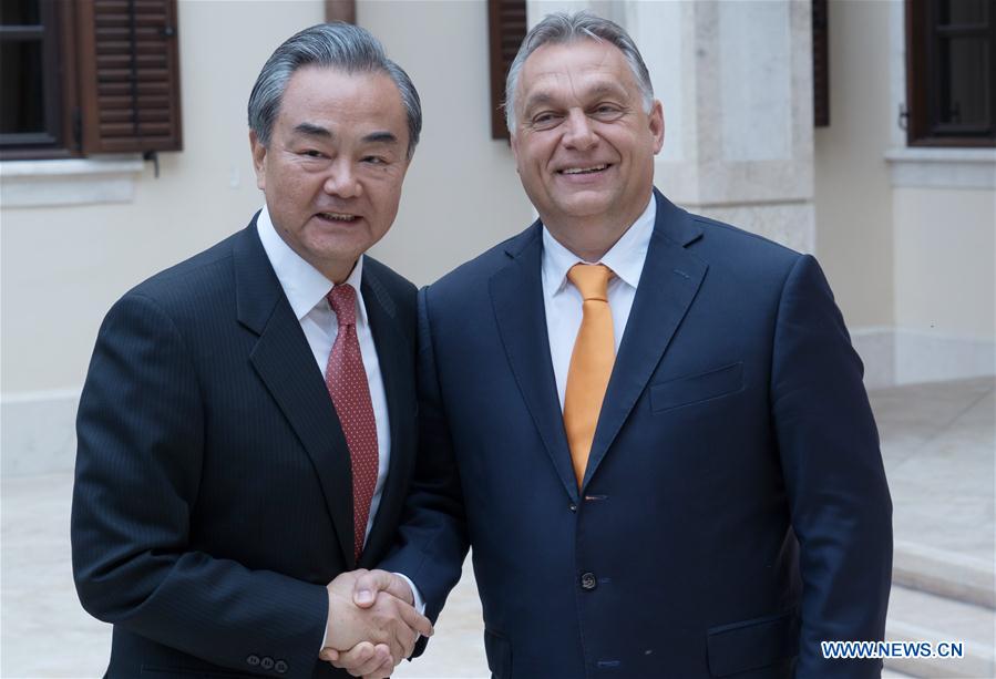 HUNGARY-BUDAPEST-WANG YI-FM-MEETING