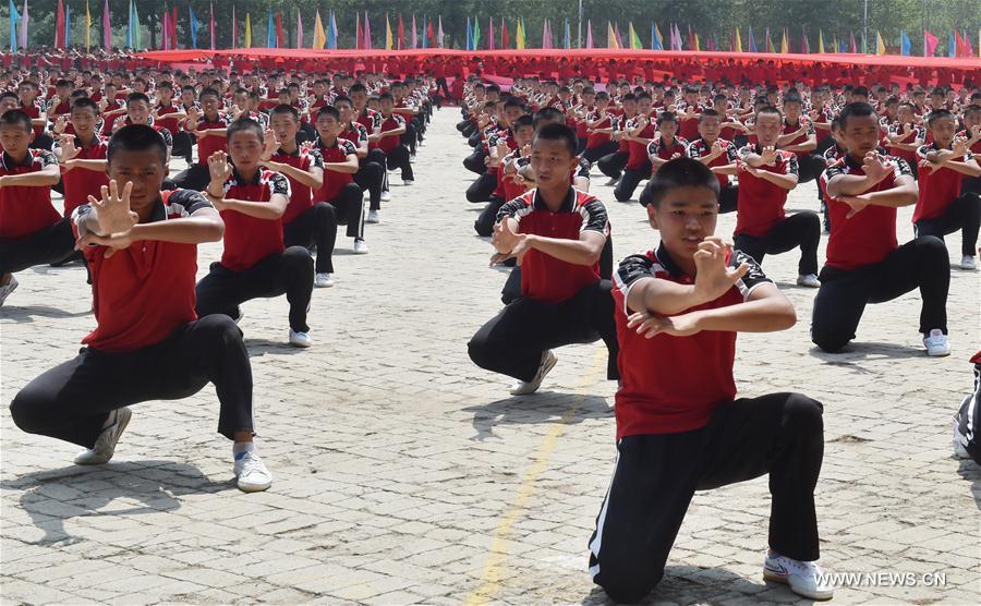 CHINA-HENAN-SHAOLIN-MARTIAL ARTS-PERFORMANCE(CN)