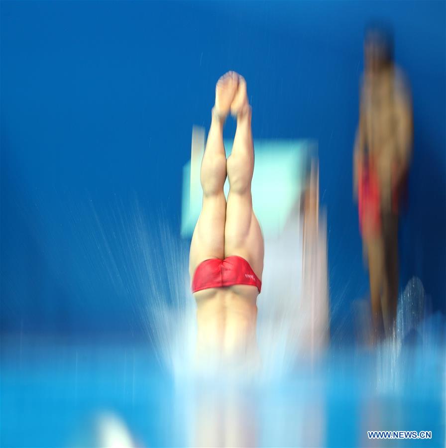 (SP)SOUTH KOREA-GWANGJU-FINA WORLD CHAMPIONSHIPS-DIVING-MEN'S 1M SPRINGBOARD