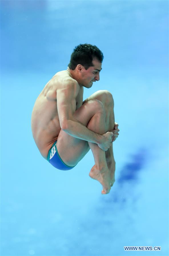 (SP)SOUTH KOREA-GWANGJU-FINA WORLD CHAMPIONSHIPS-DIVING-MEN'S 1M SPRINGBOARD