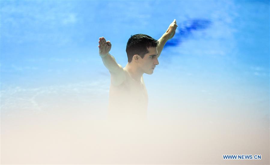 (SP)SOUTH KOREA-GWANGJU-FINA WORLD CHAMPIONSHIPS-DIVING-MEN'S 1M SPRINGBOARD