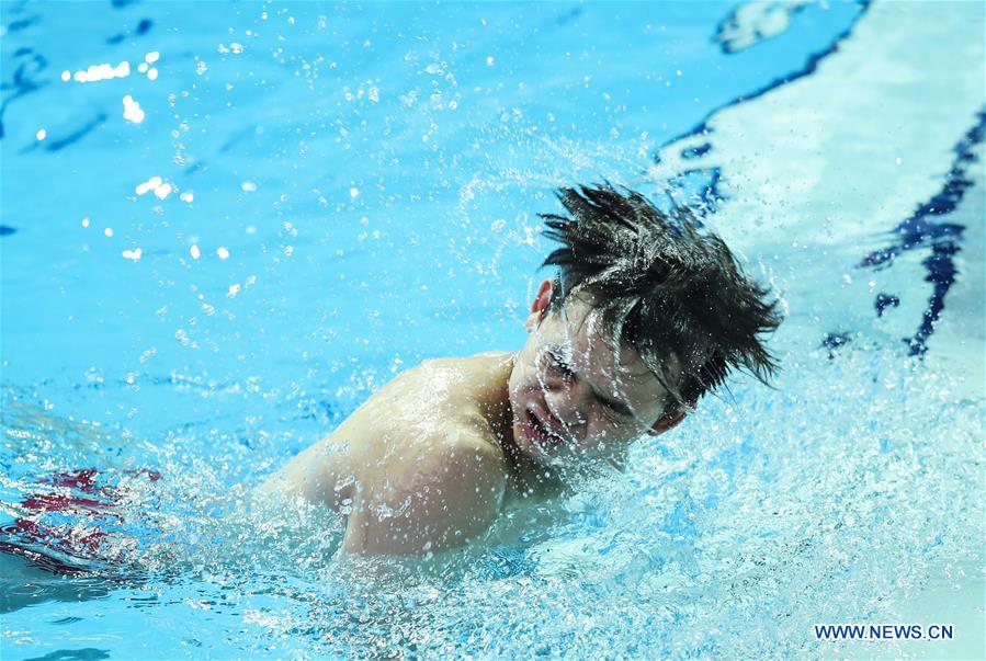 (SP)SOUTH KOREA-GWANGJU-FINA WORLD CHAMPIONSHIPS-DIVING-MEN'S 1M SPRINGBOARD