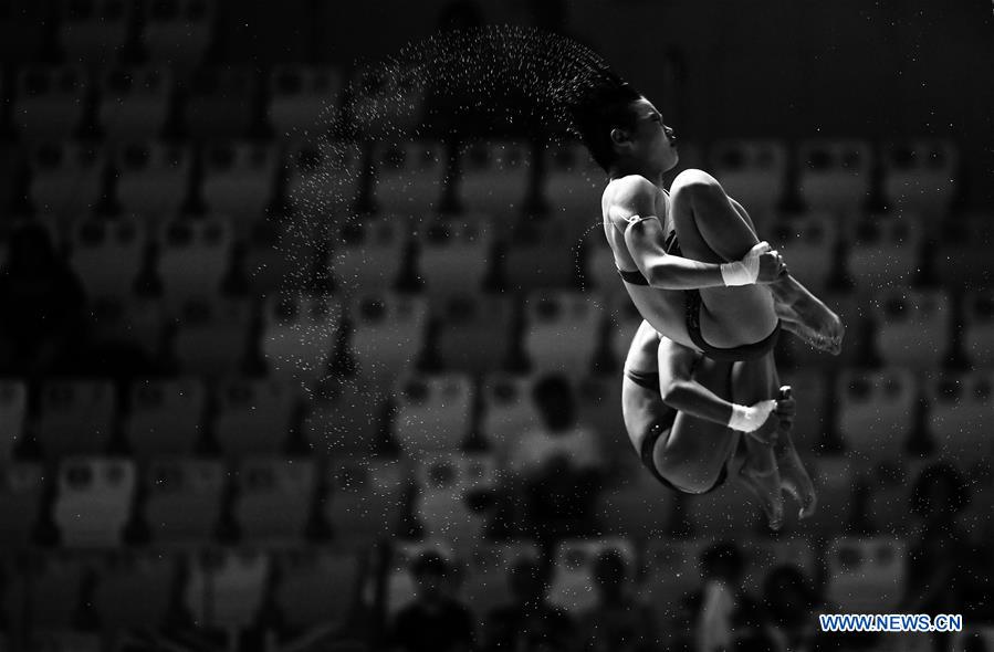 (SP)SOUTH KOREA-GWANGJU-FINA WORLD CHAMPIONSHIPS-DIVING-WOMEN'S 10M SYNCHRONISED FINAL
