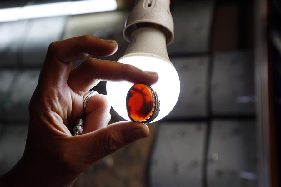 YEMEN-SANAA-AGATE MANUFACTURE-DECLINE