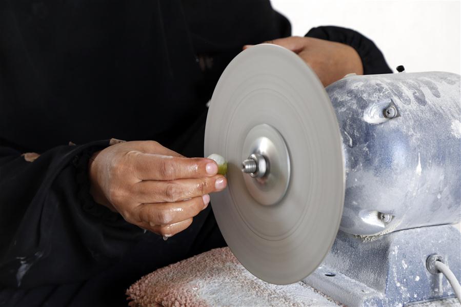 YEMEN-SANAA-AGATE MANUFACTURE-DECLINE