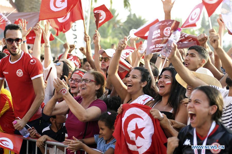 (SP)TUNISIA-TUNIS-SOCCER-AFRICAN CUP-SEMIFINAL-FANS