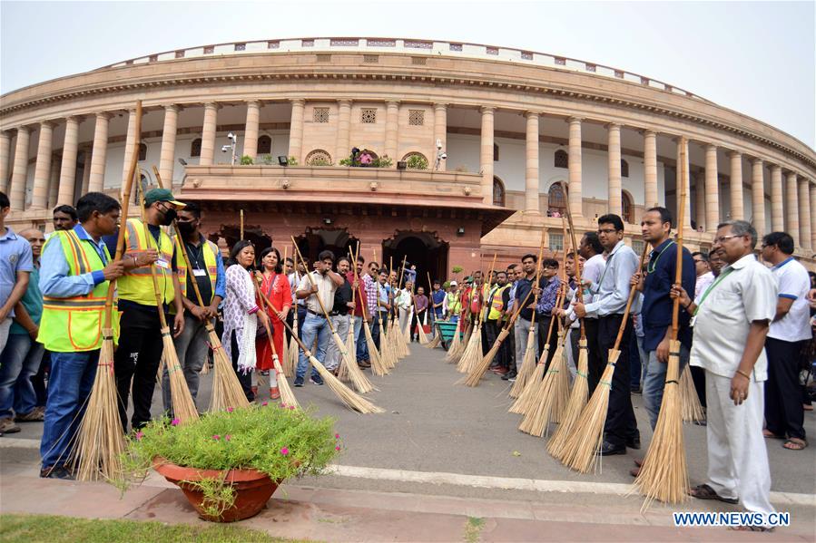 INDIA-NEW DELHI-CLEANLINESS DRIVE