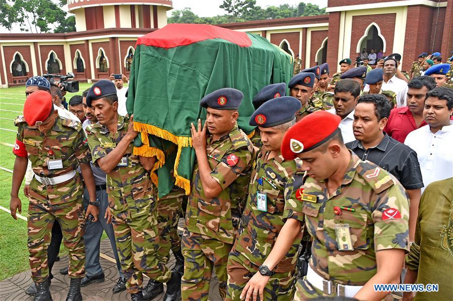 BANGLADESH-DHAKA-EX-PRESIDENT-FUNERAL
