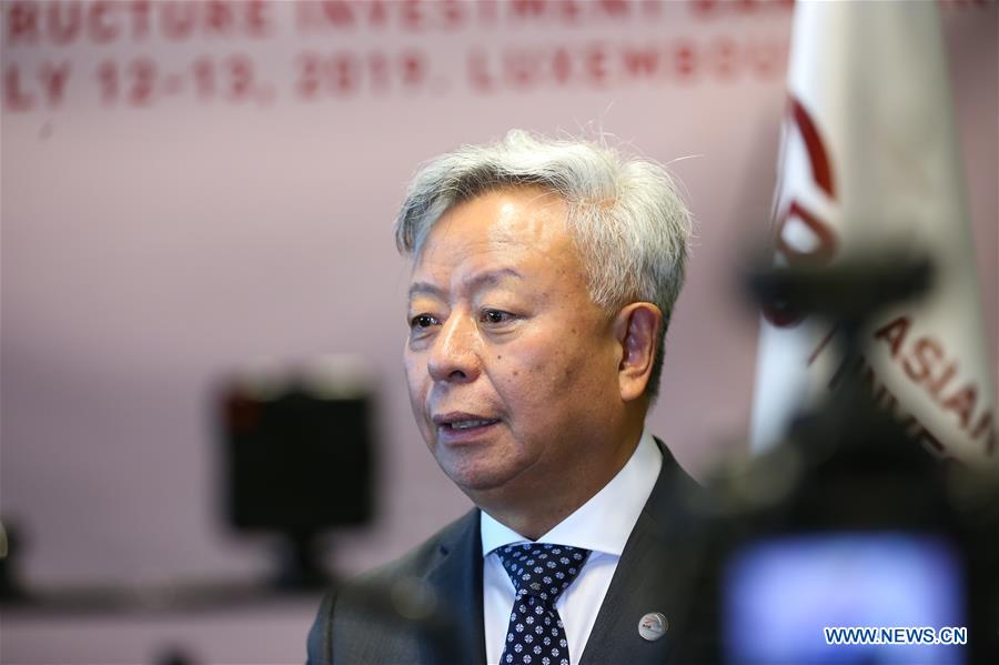 LUXEMBOURG-AIIB-JIN LIQUN-INTERVIEW