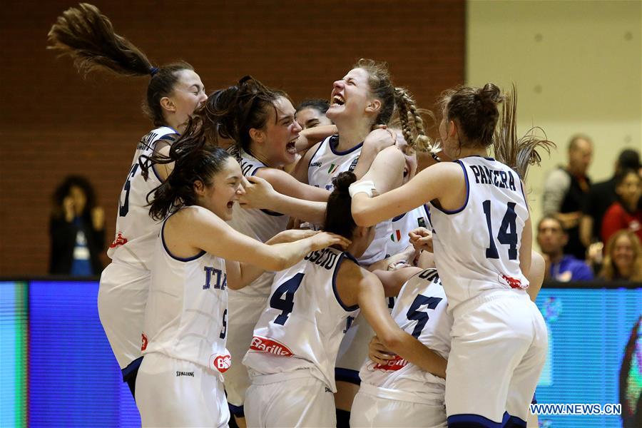 (SP)BOSNIA AND HERZEGOVINA-SARAJEVO-BASKETBALL-WOMEN-EUROPEAN CHAMPIONSHIP U18-ITALY VS HUNGARY