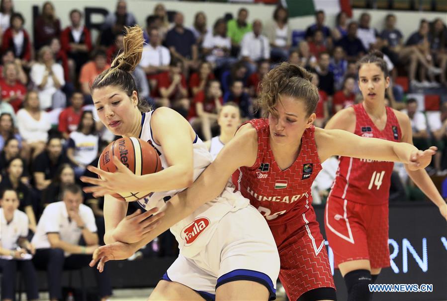 (SP)BOSNIA AND HERZEGOVINA-SARAJEVO-BASKETBALL-WOMEN-EUROPEAN CHAMPIONSHIP U18-ITALY VS HUNGARY