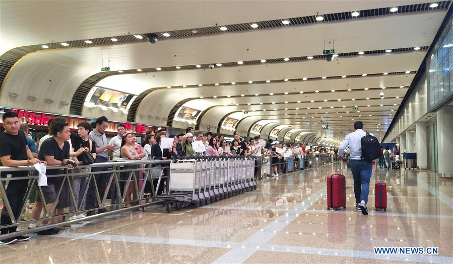 (BeijingCandid)CHINA-BEIJING-AIRPORT-PEOPLE (CN)