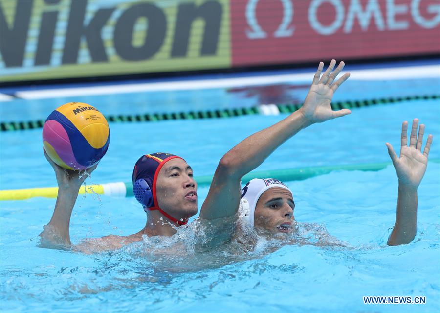 (SP)SOUTH KOREA-GWANGJU-FINA WORLD CHAMPIONSHIPS-MEN'S BEACH WATERPOLO