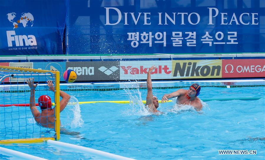 (SP)SOUTH KOREA-GWANGJU-FINA WORLD CHAMPIONSHIPS-MEN'S BEACH WATERPOLO
