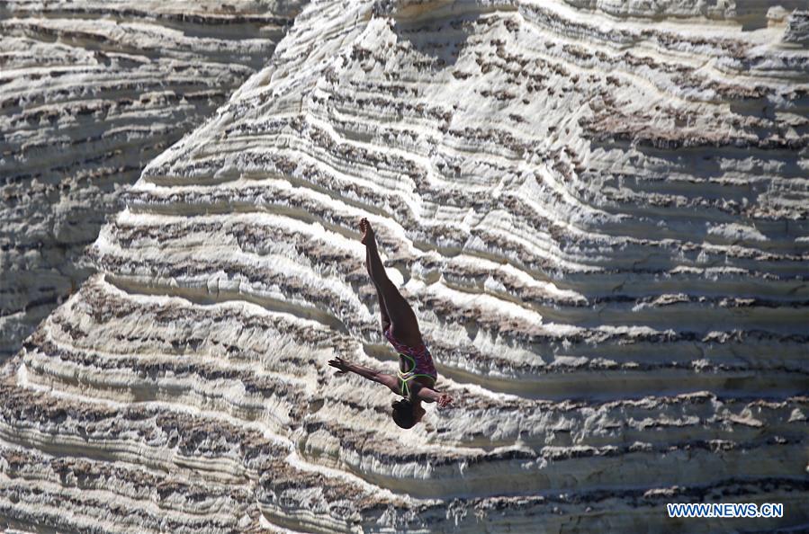 (SP)LEBANON-BEIRUT-RED BULL-CLIFF DIVING WORLD SERIES
