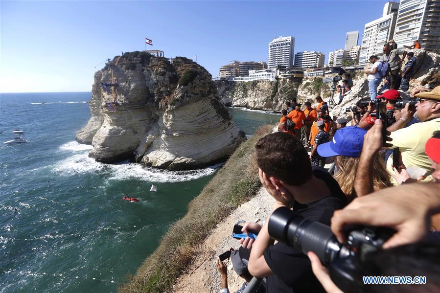 (SP)LEBANON-BEIRUT-RED BULL-CLIFF DIVING WORLD SERIES