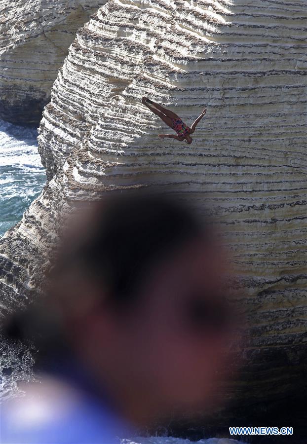 (SP)LEBANON-BEIRUT-RED BULL-CLIFF DIVING WORLD SERIES