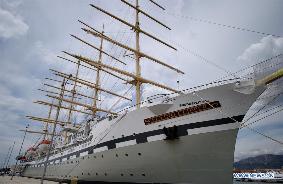CROATIA-SPLIT-SAILING SHIP-FLYING CLIPPER