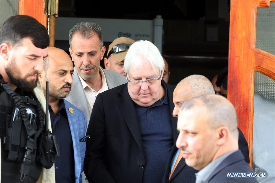 YEMEN-SANAA-UN ENVOY-ARRIVAL