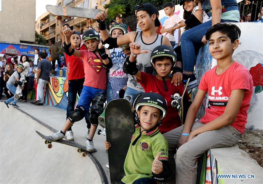SYRIA-DAMASCUS-SKATEPARK