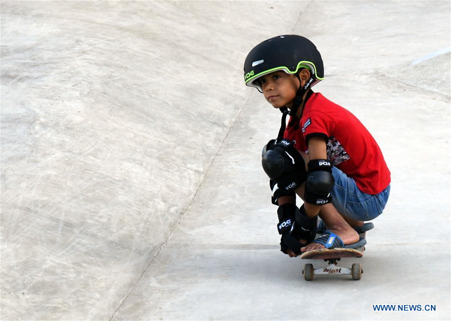 SYRIA-DAMASCUS-SKATEPARK
