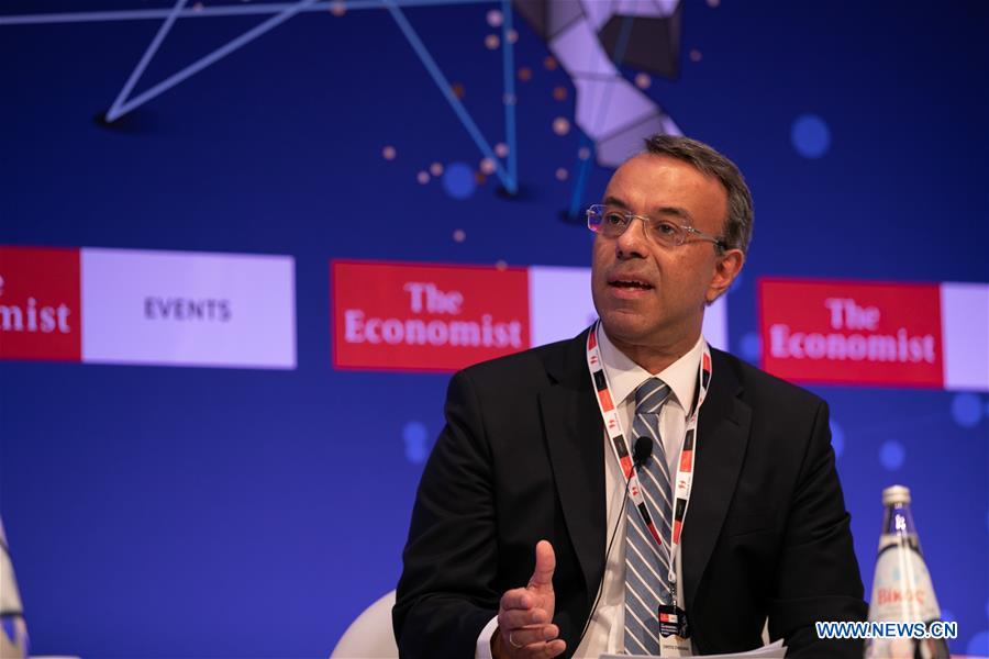 GREECE-ATHENS-FINANCE MINISTER-ECONOMIC FORUM
