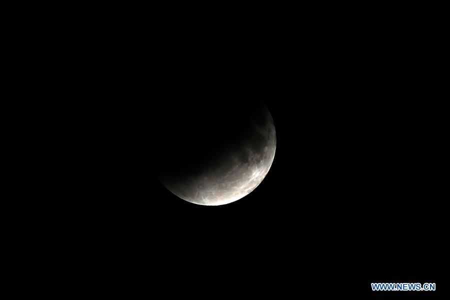 JORDAN-AMMAN-PARTIAL LUNAR ECLIPSE 