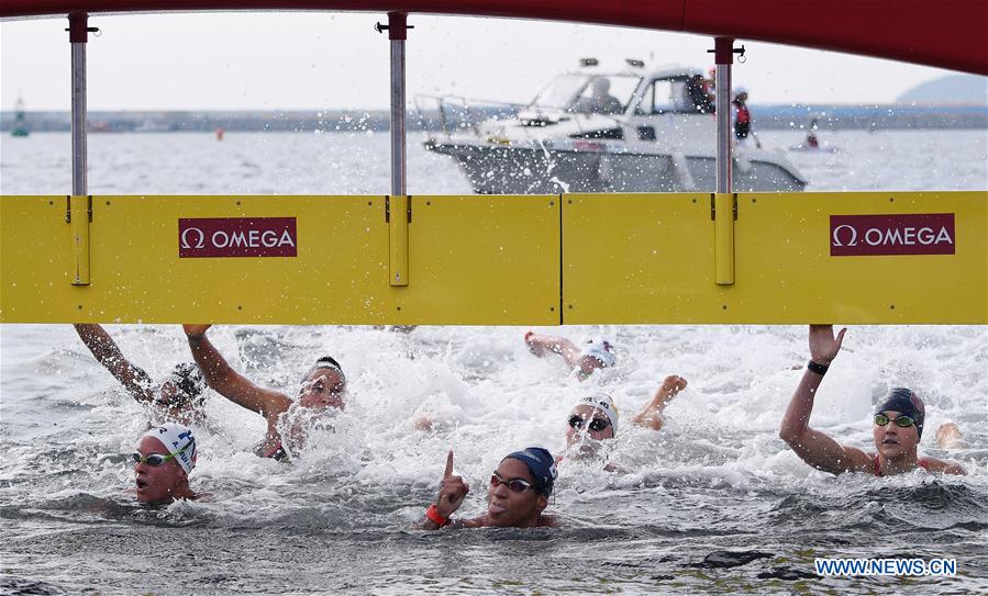 (SP)SOUTH KOREA-YEOSU-FINA WORLD CHAMPIONSHIPS-OPEN WATER SWIMMING-WOMEN 5KM
