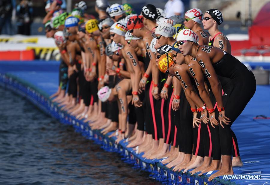 (SP)SOUTH KOREA-YEOSU-FINA WORLD CHAMPIONSHIPS-OPEN WATER SWIMMING-WOMEN 5KM