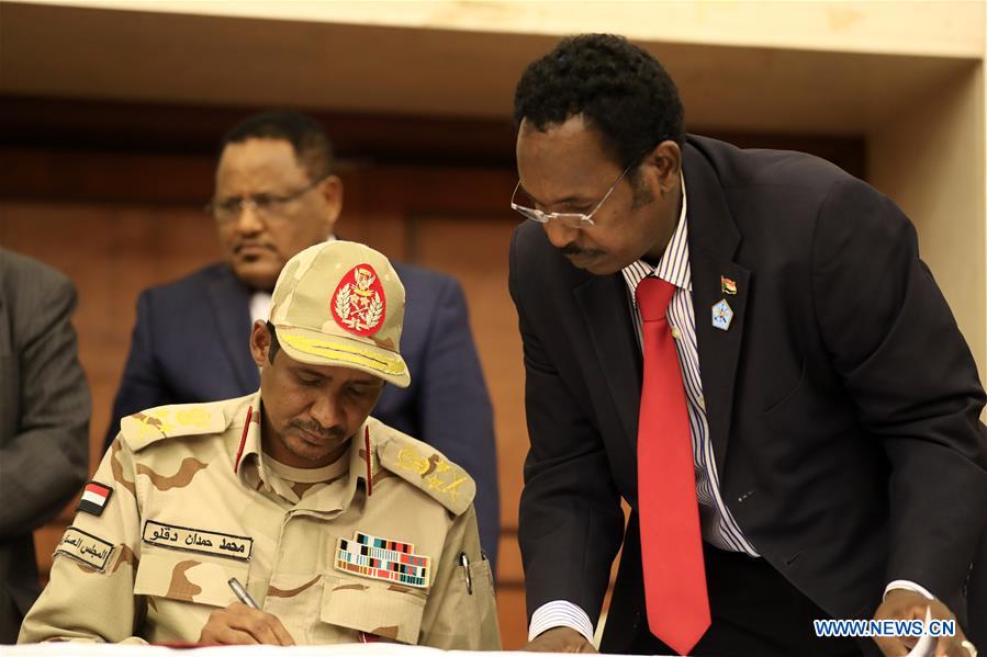 SUDAN-KHARTOUM-MILITARY COUNCIL-OPPOSITION ALLIANCE-POLITICAL DEAL
