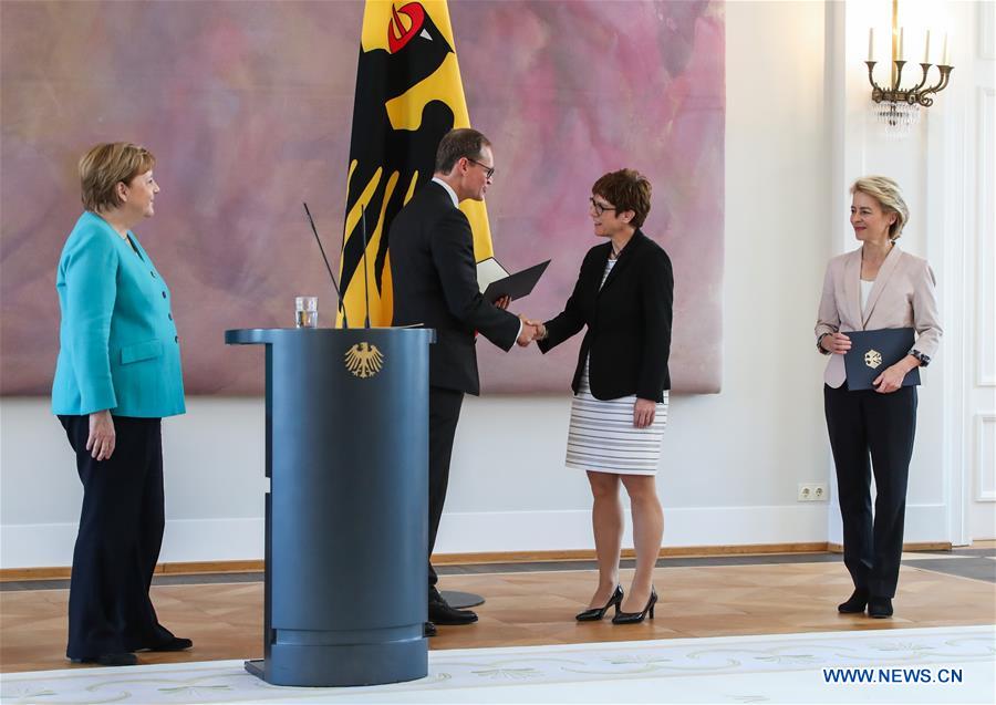 GERMANY-BERLIIN-KRAMP-KARRENBAUER-DEFENSE MINISTER-INAUGURATION