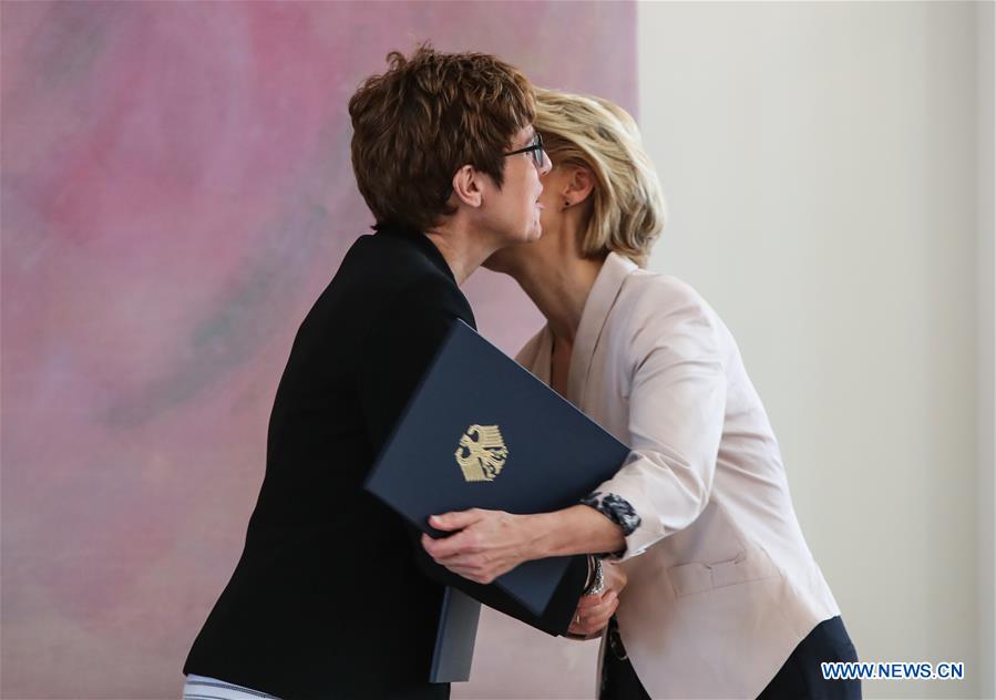 GERMANY-BERLIIN-KRAMP-KARRENBAUER-DEFENSE MINISTER-INAUGURATION