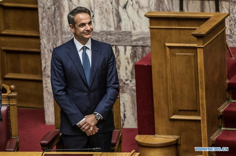 GREECE-ATHENS-PARLIAMENT-SWEARING IN