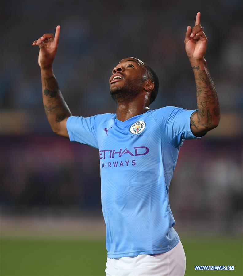 (SP)CHINA-NANJING-SOCCER-PREMIER LEAGUE-ASIA TROPHY-MANCHESTER CITY VS WEST HAM UNITED(CN)