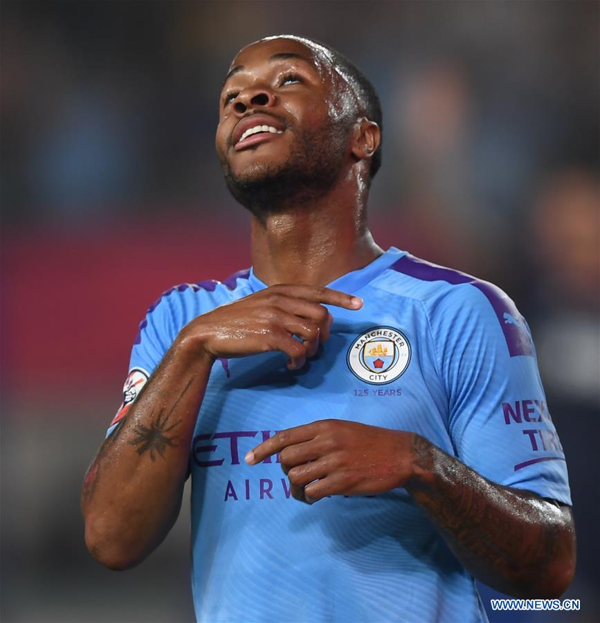 (SP)CHINA-NANJING-SOCCER-PREMIER LEAGUE-ASIA TROPHY-MANCHESTER CITY VS WEST HAM UNITED(CN)