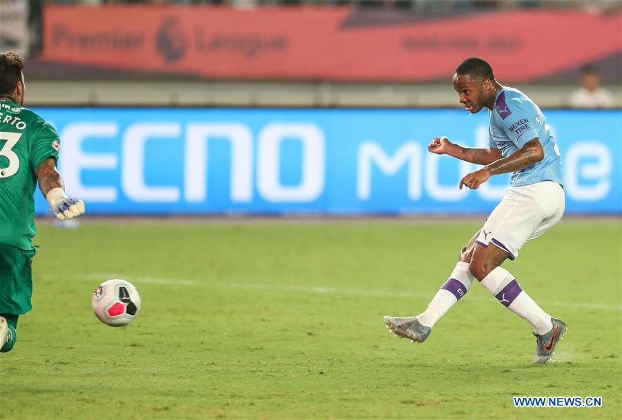 (SP)CHINA-NANJING-SOCCER-PREMIER LEAGUE-ASIA TROPHY-MANCHESTER CITY VS WEST HAM UNITED(CN)