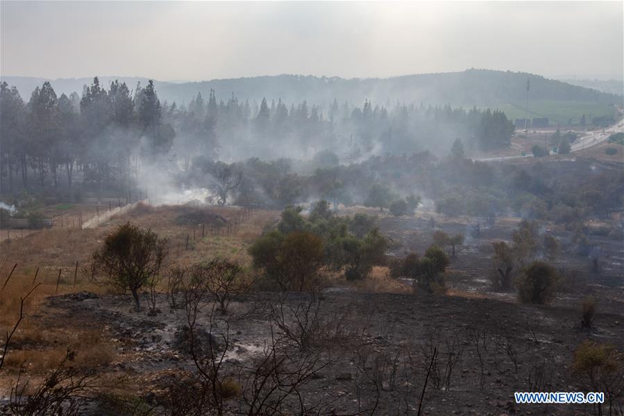 ISRAEL-ARARA-HEATWAVE-FIRES