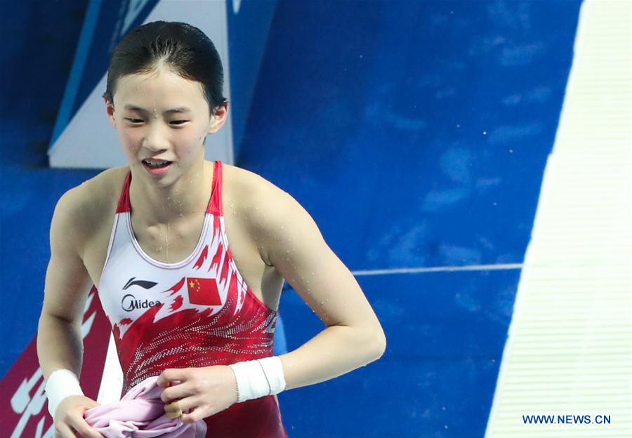 (SP)SOUTH KOREA-GWANGJU-FINA WORLD CHAMPIONSHIPS-WOMEN'S 10M PLATFORM FINAL