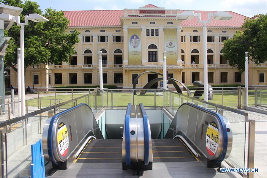 THAILAND-BANGKOK-METRO-STATION-SANAM CHAI