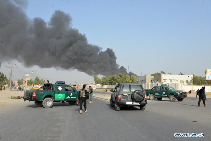 AFGHANISTAN-KANDAHAR-POLICE HEADQUARTERS-ATTACK