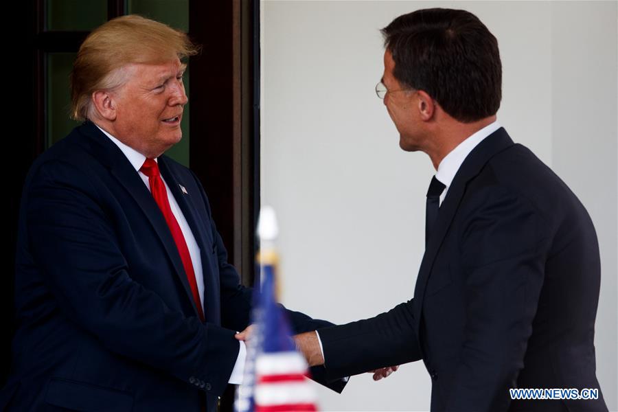 U.S.-WASHINGTON D.C.-TRUMP-DUTCH PRIME MINISTER-MEETING