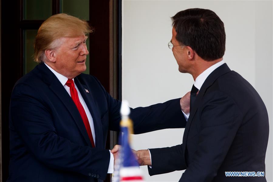U.S.-WASHINGTON D.C.-TRUMP-DUTCH PRIME MINISTER-MEETING