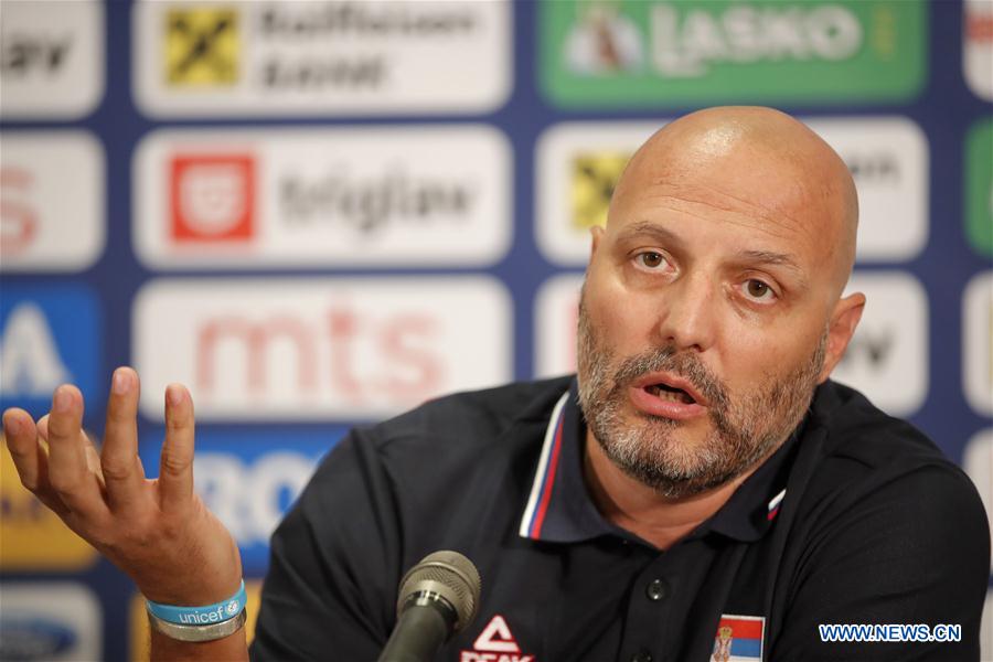 (SP)SERBIA-BELGRADE-BASKETBALL NATIONAL TEAM-WORLD CUP-PRESS CONFERENCE