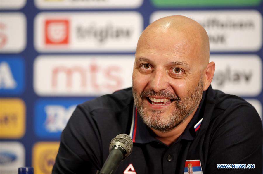 (SP)SERBIA-BELGRADE-BASKETBALL NATIONAL TEAM-WORLD CUP-PRESS CONFERENCE