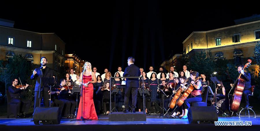 ALBANIA-TIRANA-CONCERT 
