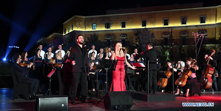 ALBANIA-TIRANA-CONCERT 