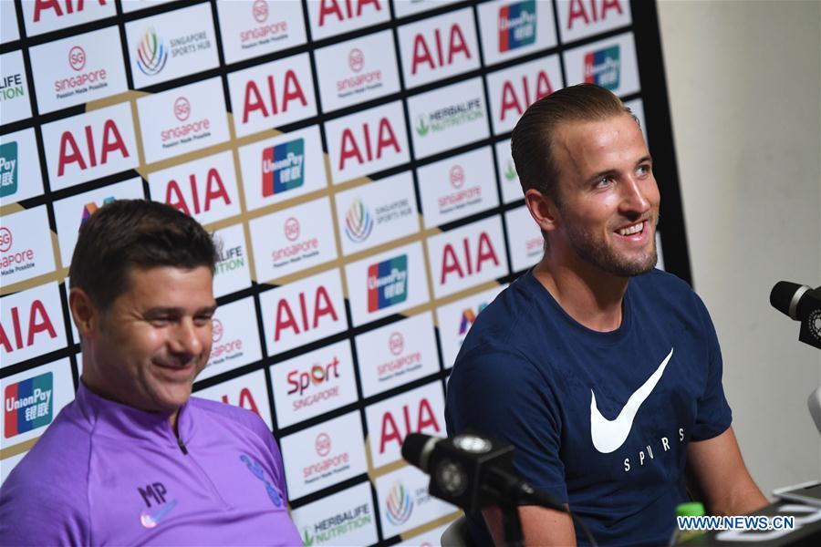 (SP)SINGAPORE-FOOTBALL-INTERNATIONAL CHAMPIONS CUP-PRESS CONFERENCE