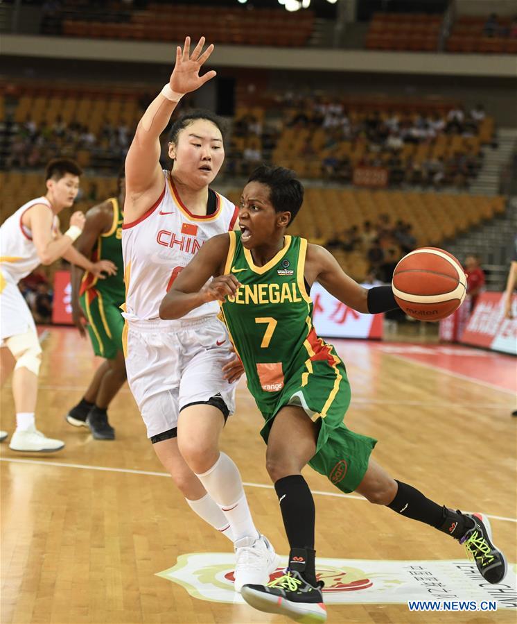 (SP)CHINA-WUHAN-INTERNATIONAL WOMEN'S BASKETBALL CHANLLENGE-CHINA VS SENEGAL (CN)