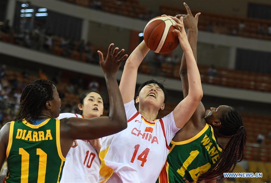 (SP)CHINA-WUHAN-INTERNATIONAL WOMEN'S BASKETBALL CHANLLENGE-CHINA VS SENEGAL (CN)